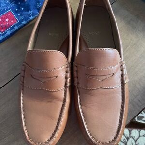 Polo by Ralph Lauren Men's Brown Leather Slip-Ons